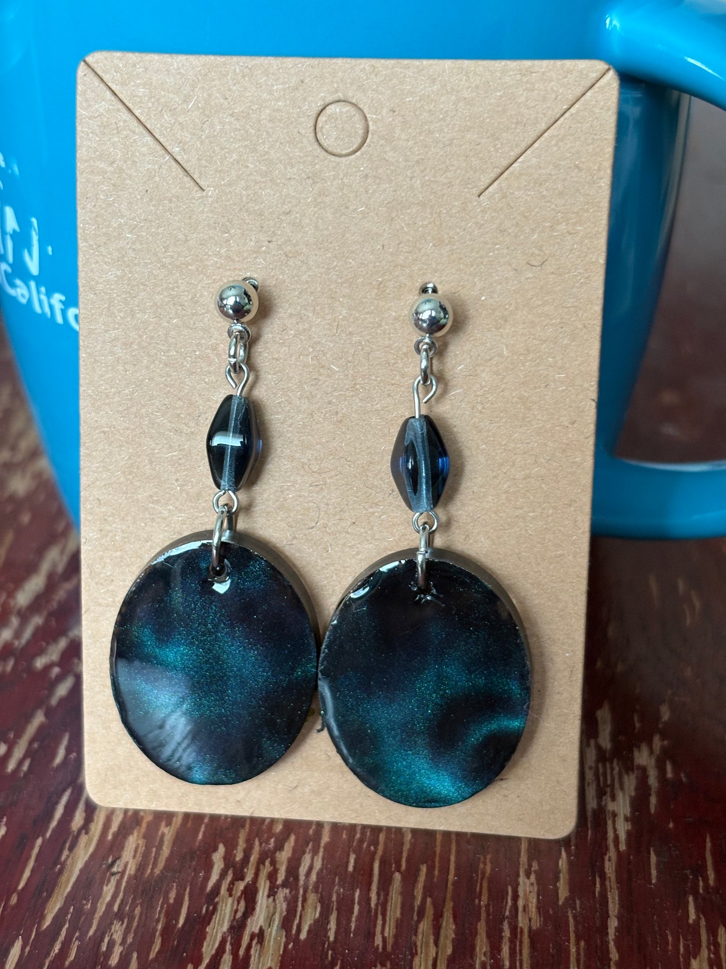 Galaxy earrings