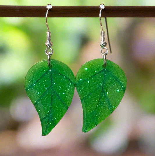 Leaf earrings