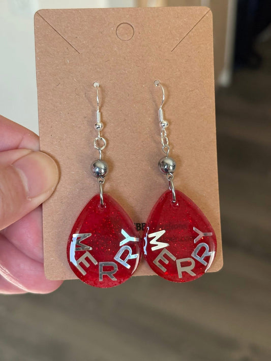 Merry red/silver
