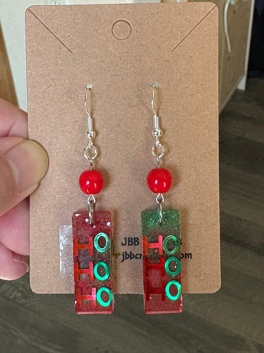 Ho Ho Ho earrings