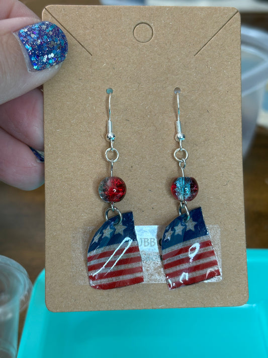 Flags with bead